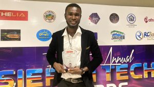 Sallu Kamuskay Honored with the Thelia Production 2023 Lead Patriotic Blogger Award.